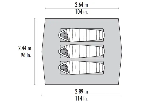MSR Thru-Hiker 70 2–3-Person Wing Shelter