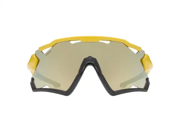 Uvex Sportstyle 228 cycling glasses Sunbee Black Mat/Mirror Yellow