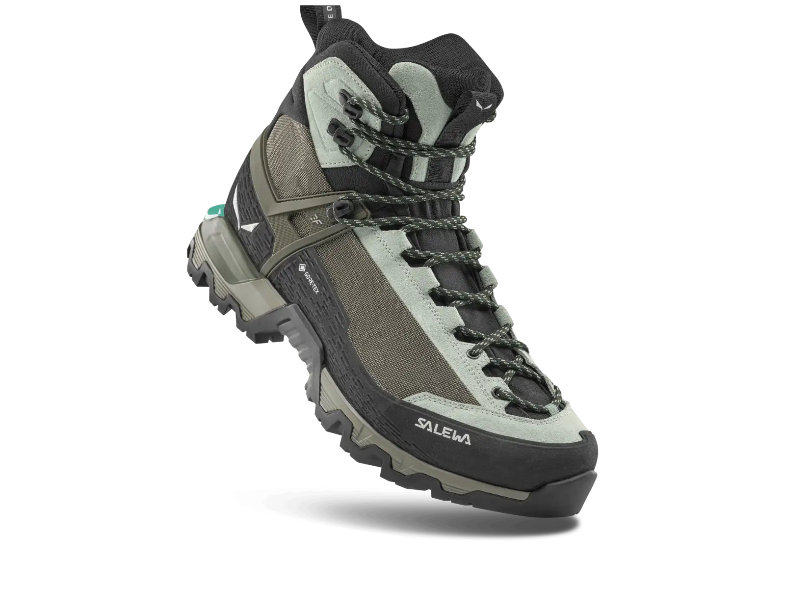 Salewa Mountain Trainer 3 Tech Mid GTX women's hiking boots Shadow/Faded Green