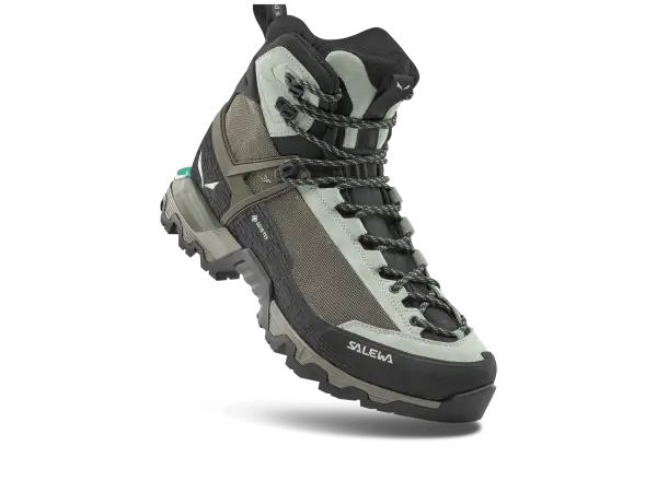 Salewa Mountain Trainer 3 Tech Mid GTX women's hiking boots Shadow/Faded Green