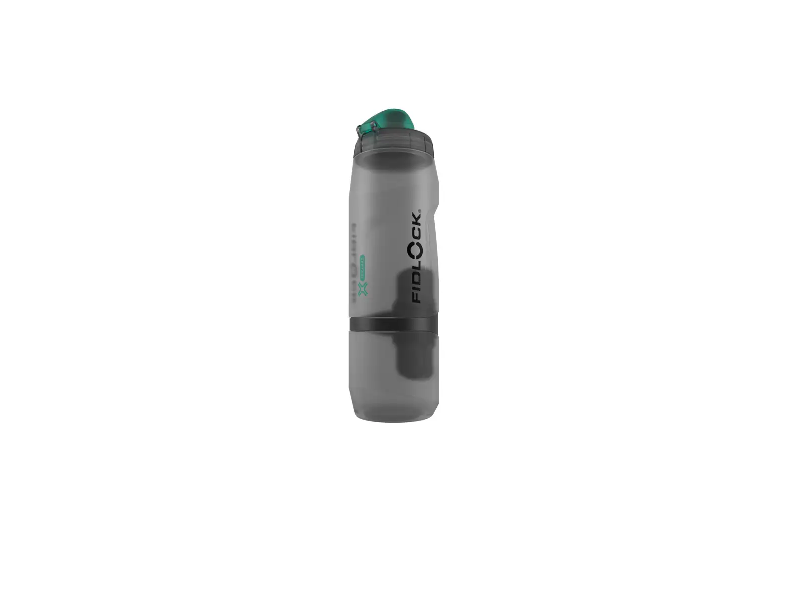 Fidlock Twist set antibacterial bottle Smoke 800 ml + frame base