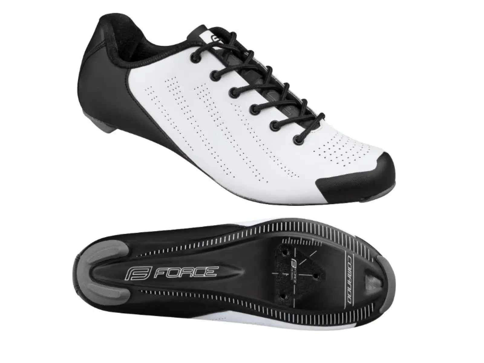 Force Comando Carbon road men's cycling shoes white