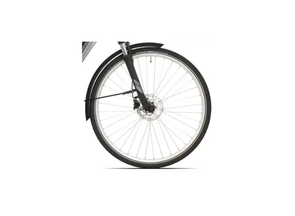 Rock Machine Cityride e400 urban e-bike Gloss Metallic Silver
