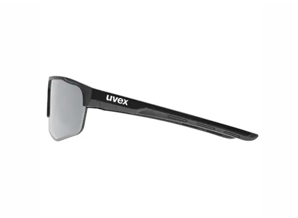 Uvex Axos Set glasses Black Matt/Mirror Silver