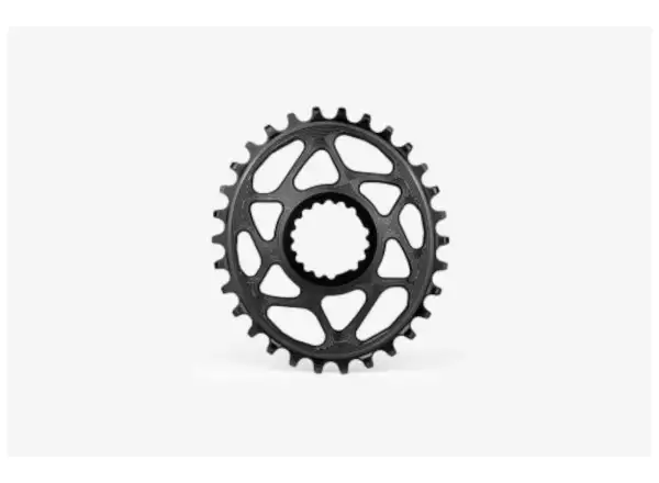Absolute Black OVAL34 Cannondale chainring, 34T oval