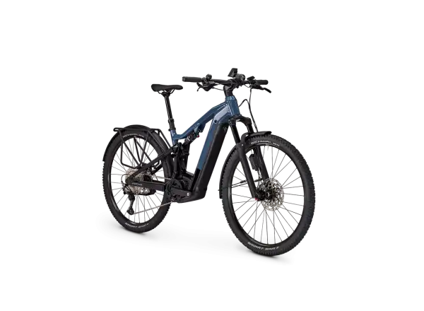 Focus Thron2 6.9 EQP ABS DI mountain e-bike Stoneblue Glossy / Magicblack Glossy