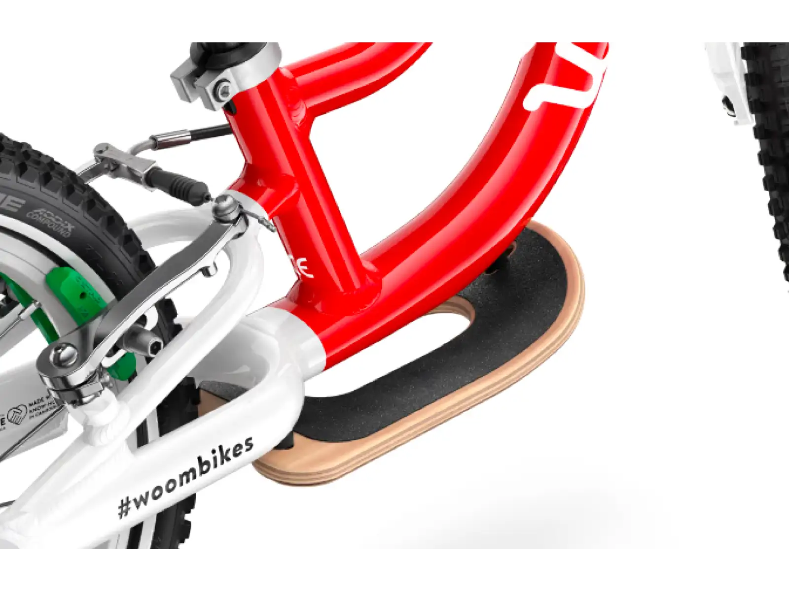 Woom 1 Plus Red 14 children's balance bike