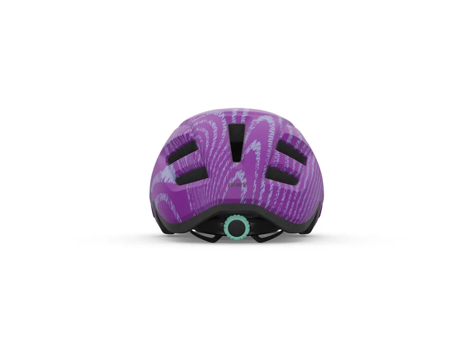Giro Fixture II Youth helmet Mat Purple Ripple