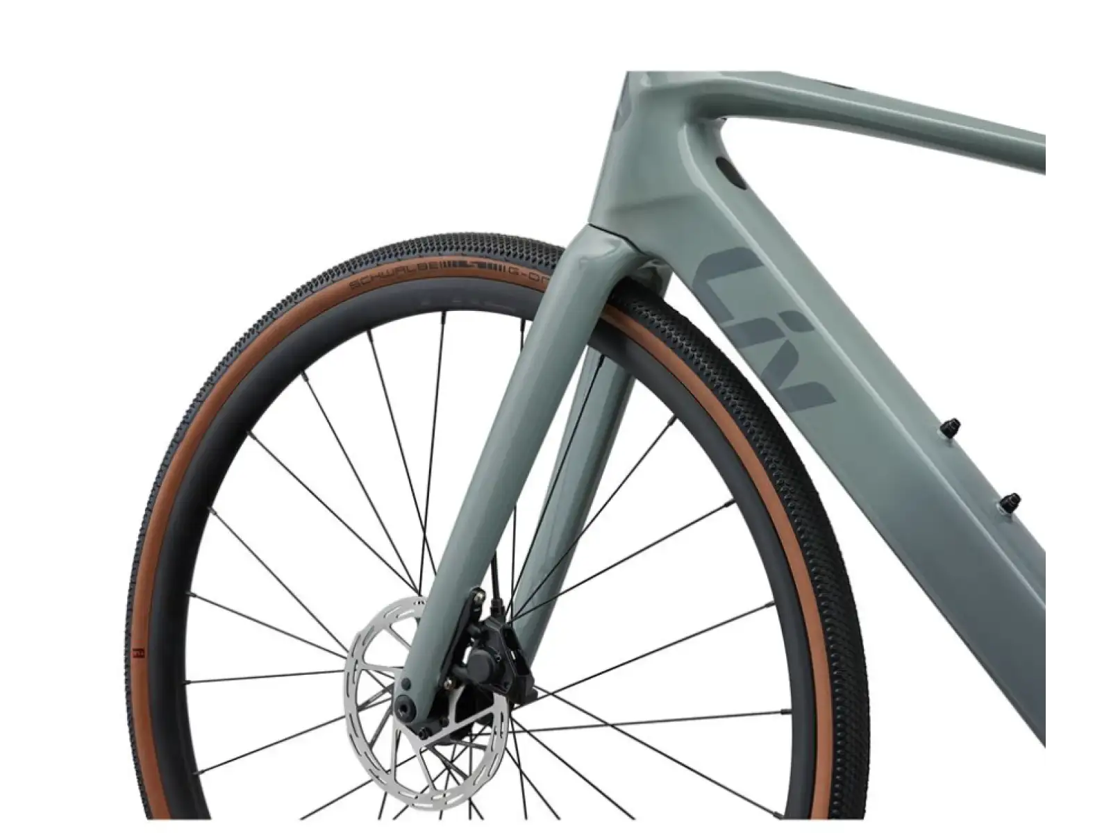 Liv Avail Advanced E+ Elite AR road e-bike Eucalyptus/Ocean Storm