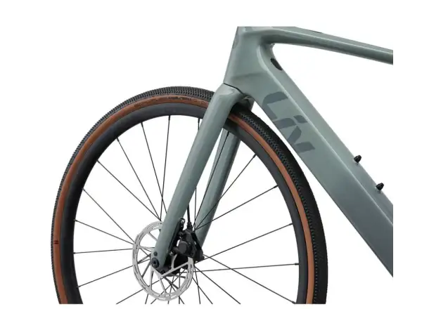 Liv Avail Advanced E+ Elite AR road e-bike Eucalyptus/Ocean Storm