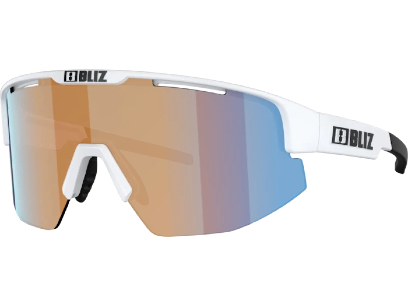 Bliz Matrix sunglasses Coral/Orange Mirror Blue