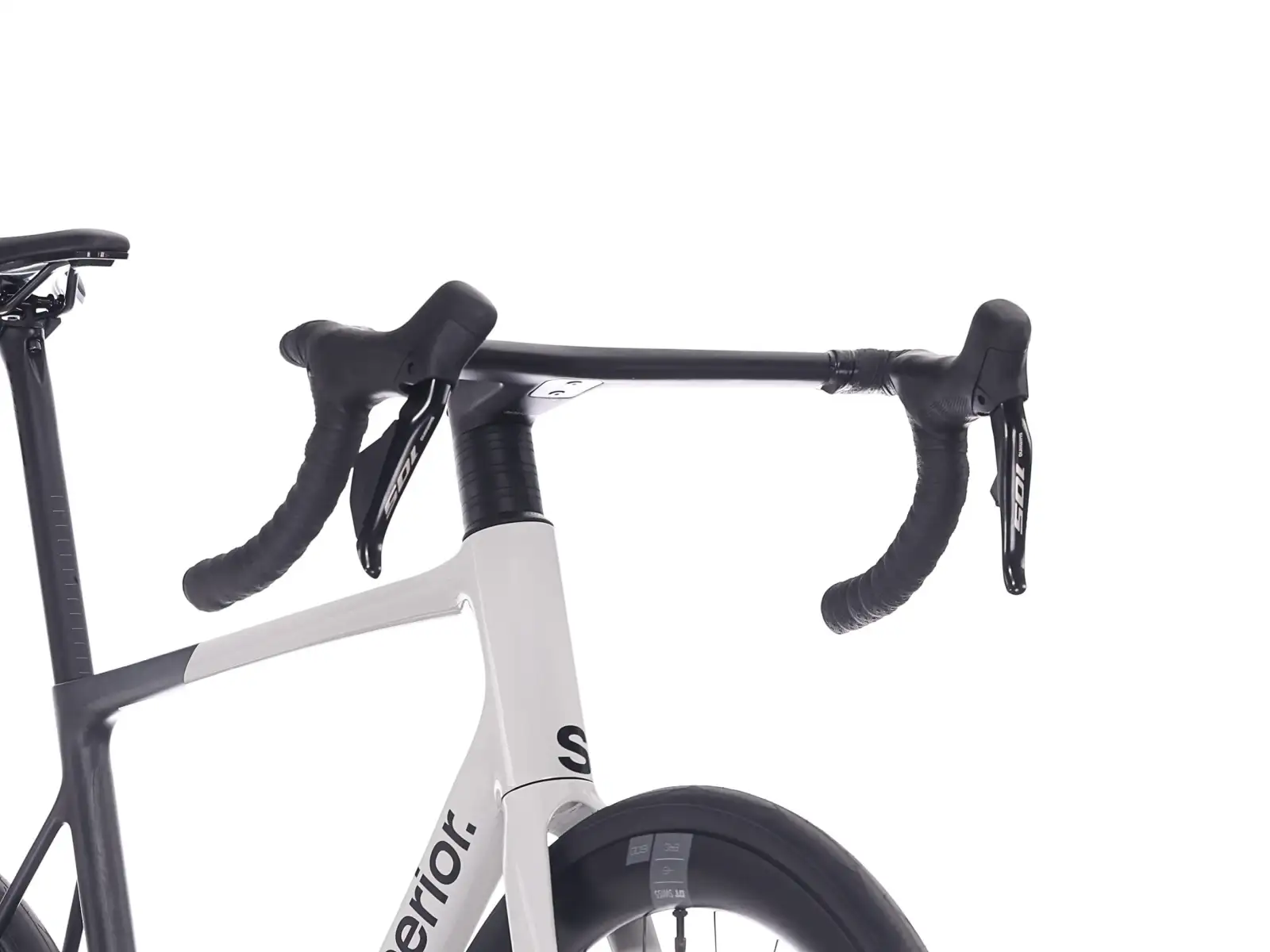 Superior RR 9.6 road bike Matte Carbon / White