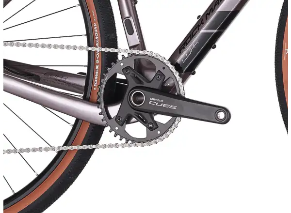 Rock Machine Lukk Cr 30 gravel bike Gloss Purple Garnet