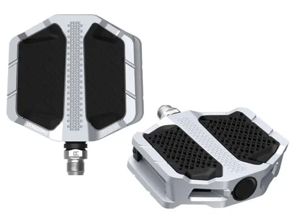 SHIMANO PD-EF205 Flat Pedals Silver