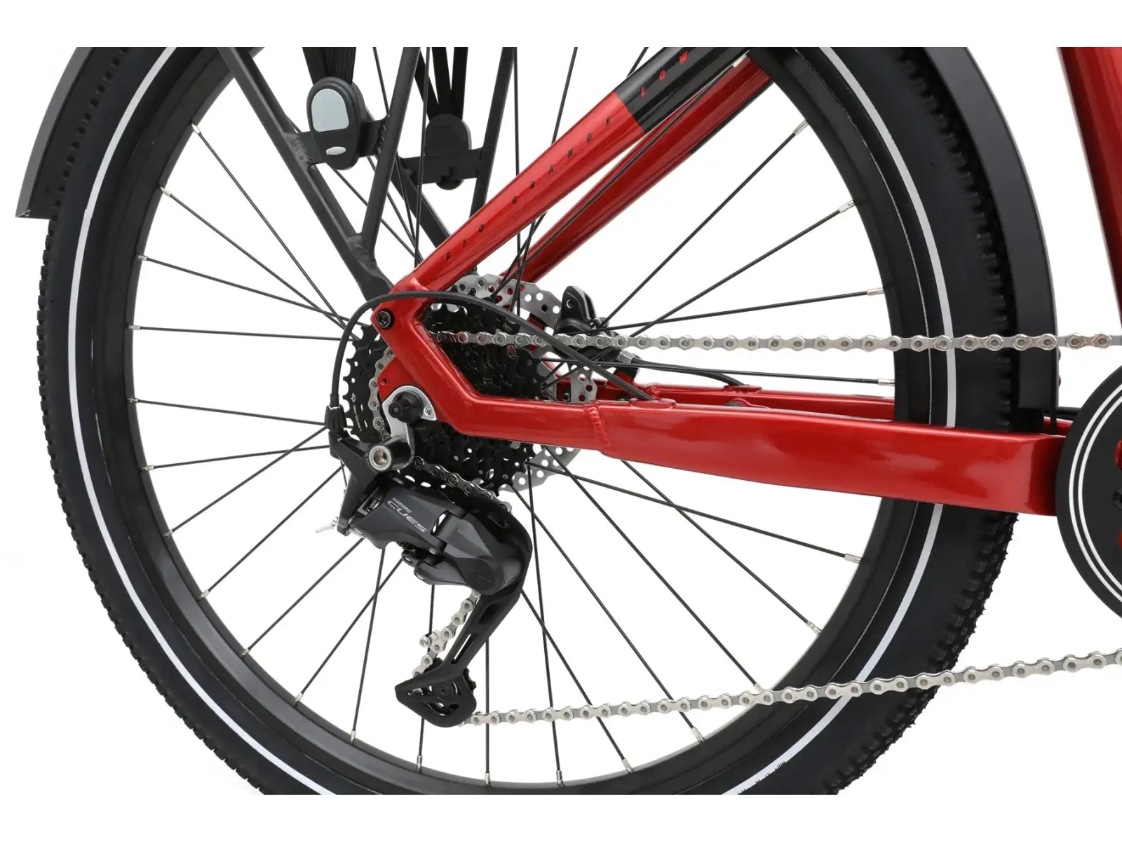 APACHE Rio Grande 3 MX 720 Wh low-step e-bike red