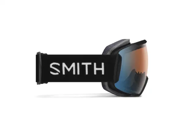 Smith Sequence OTG ski goggles Black / ChromaPop Pro Photochromic Blue Mirror