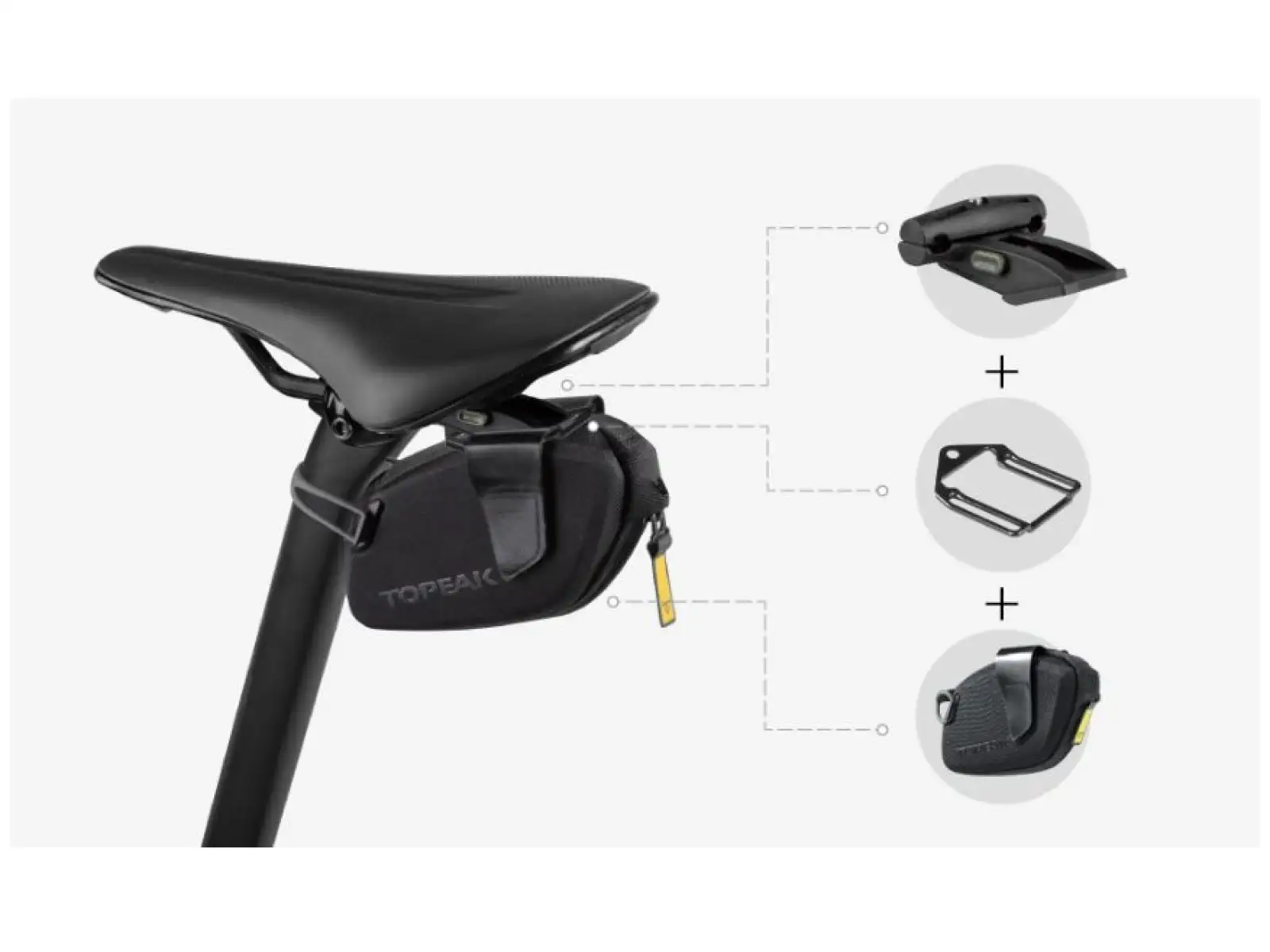 Topeak Duo Fixer mount under seat black