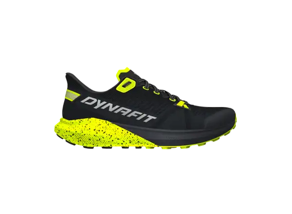 Dynafit Trail Reflective men's running shoes Black Out/Fluo Yellow
