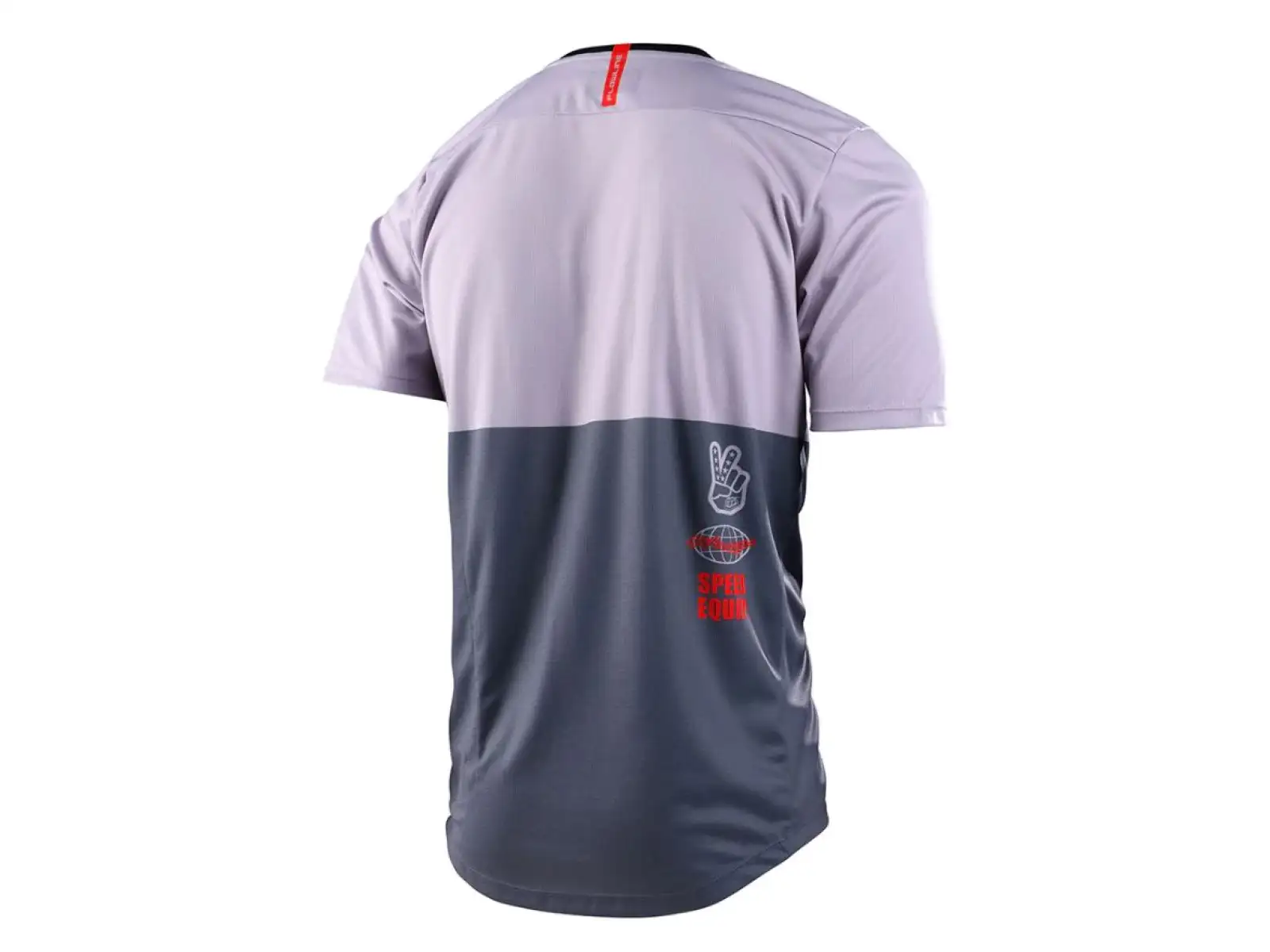 Troy Lee Designs Flowline Scripter men's jersey short sleeve charcoal