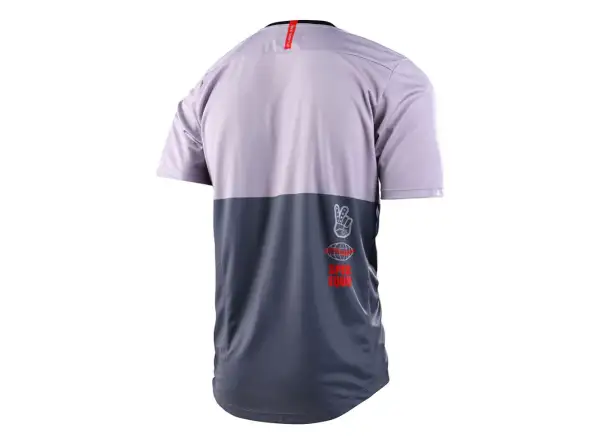 Troy Lee Designs Flowline Scripter men's jersey short sleeve charcoal