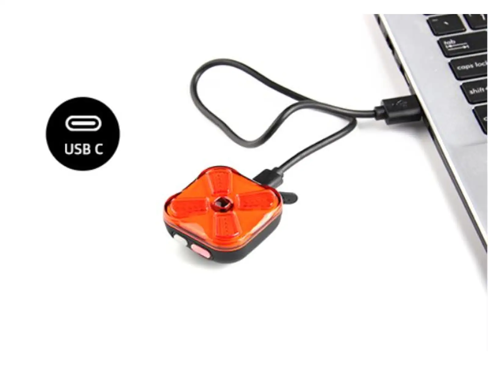 Ravemen CL 06 rear light with brake and light sensor red