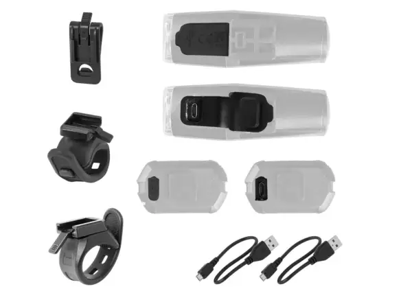 Force Vario USB light set front and rear