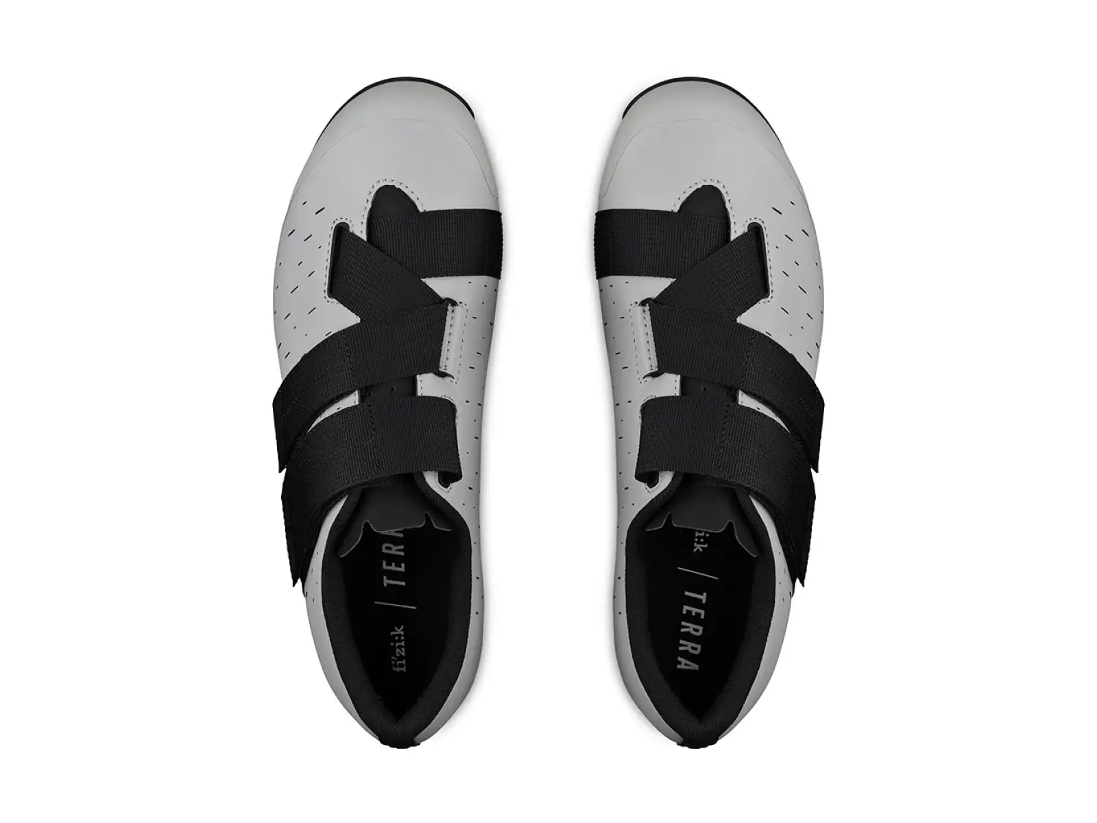 Fizik Terra Powerstrap X4 gravel men's cycling shoes Light Grey