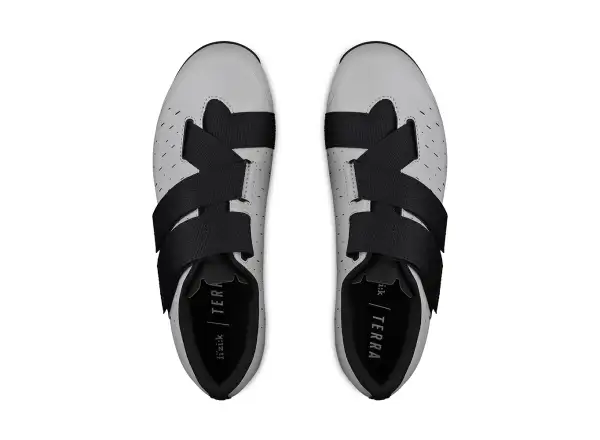 Fizik Terra Powerstrap X4 gravel men's cycling shoes Light Grey