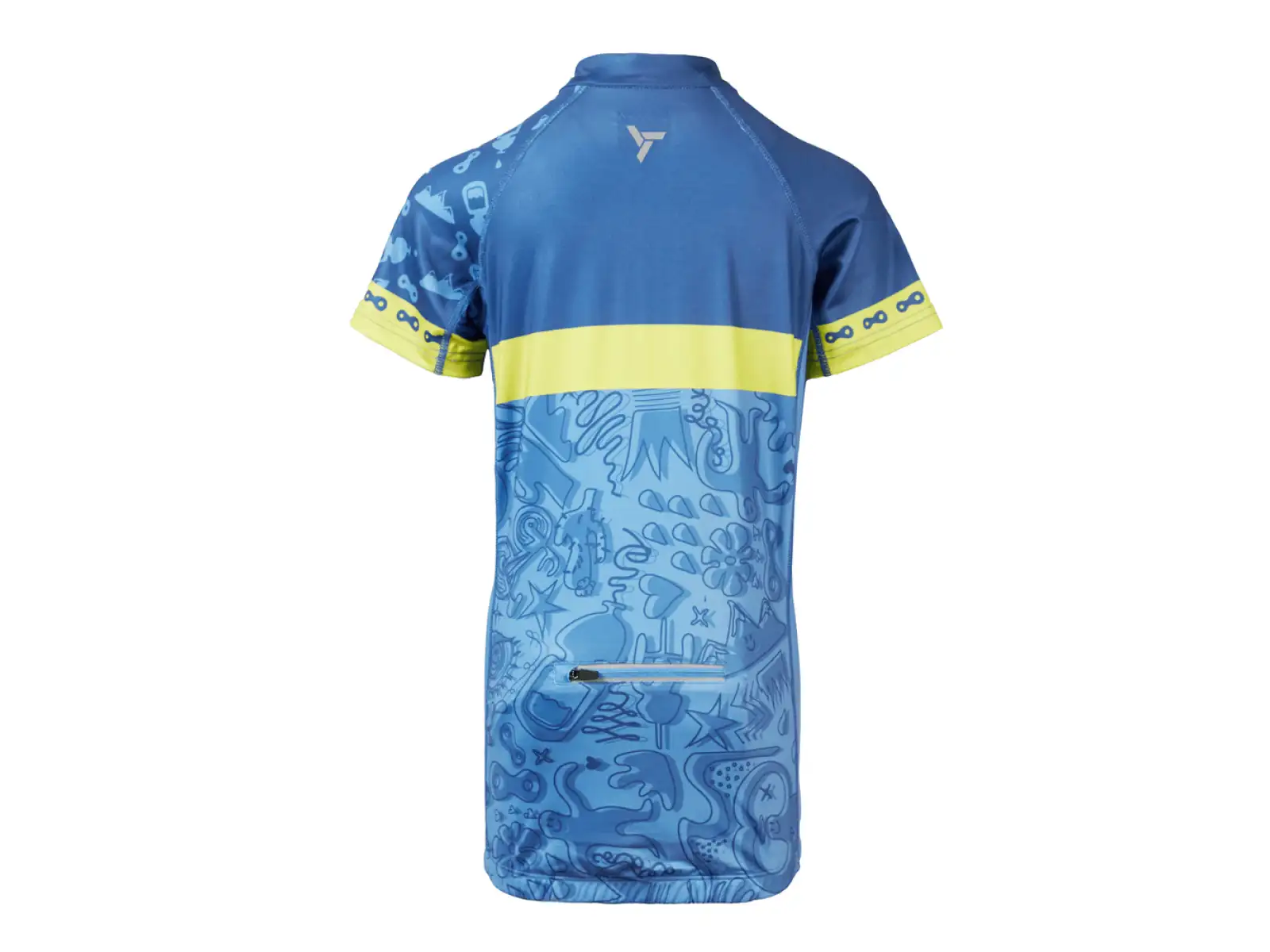 Silvini Scrivia kids jersey blue/lime