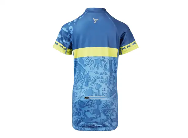 Silvini Scrivia kids jersey blue/lime