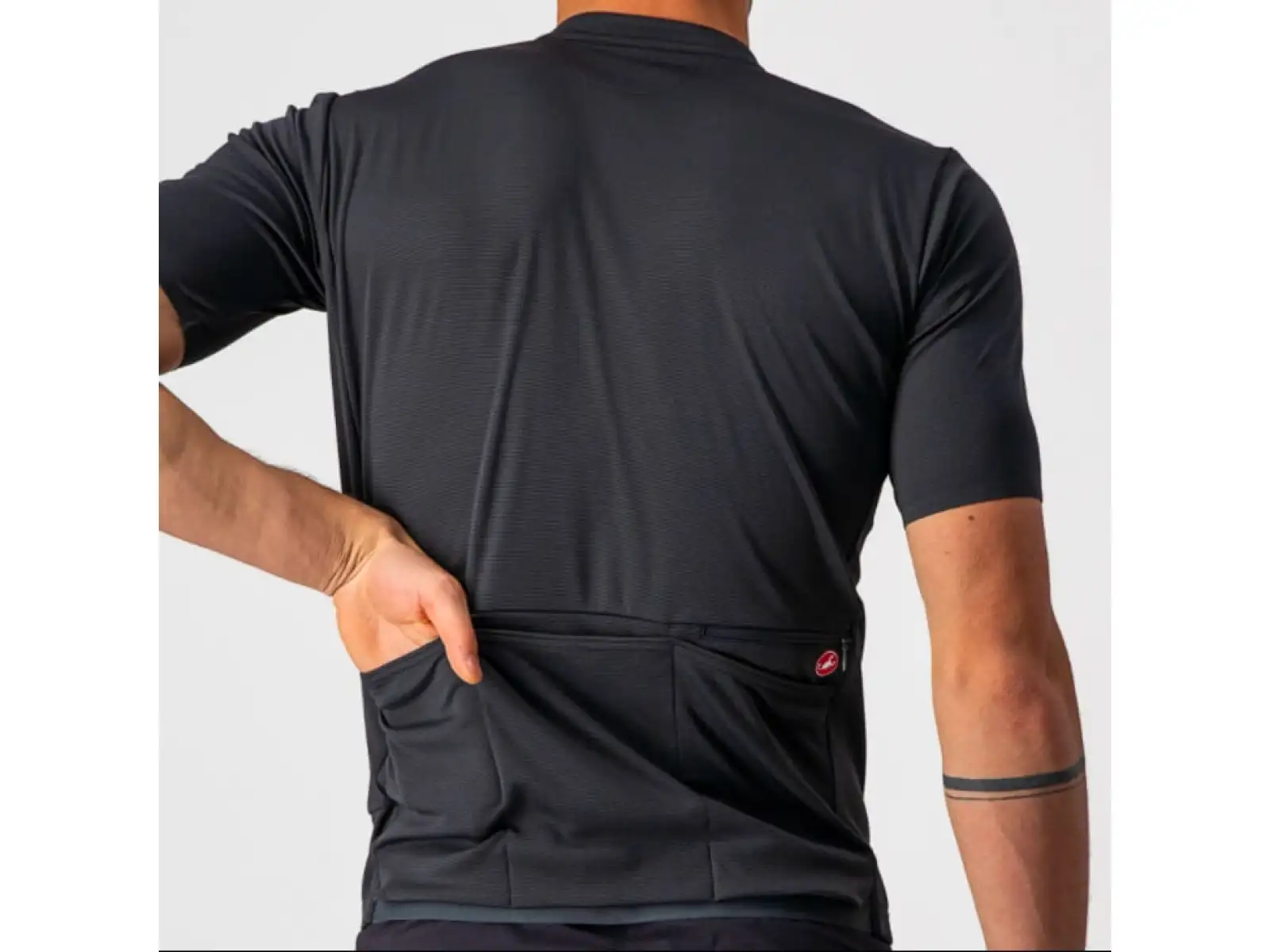 Castelli Unlimited AR men's jersey short sleeve Dark Gray