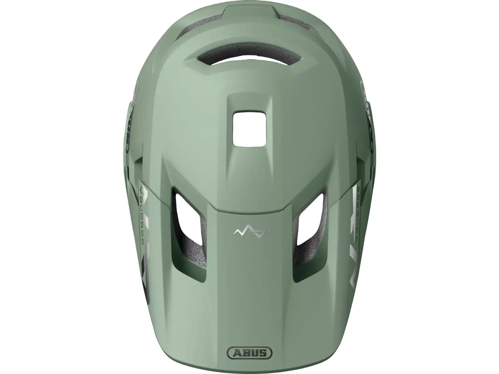 Abus YouDrop FF kids helmet Mist Green