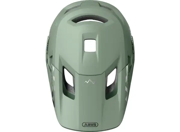 Abus YouDrop FF kids helmet Mist Green