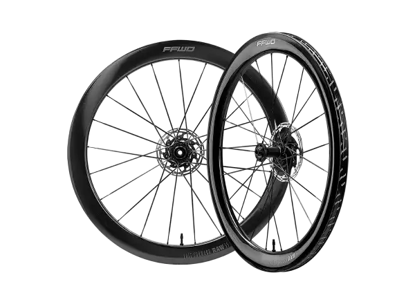 FFWD RAW CS 55 road wheelset Gloss Black