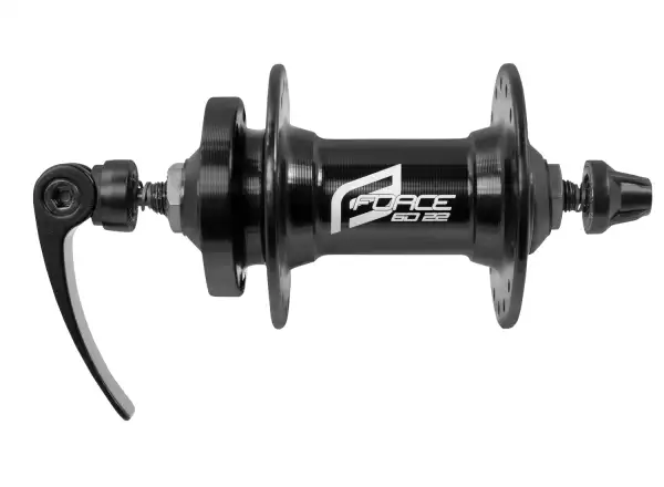 Force 6D-22 Disc front hub 32 holes black