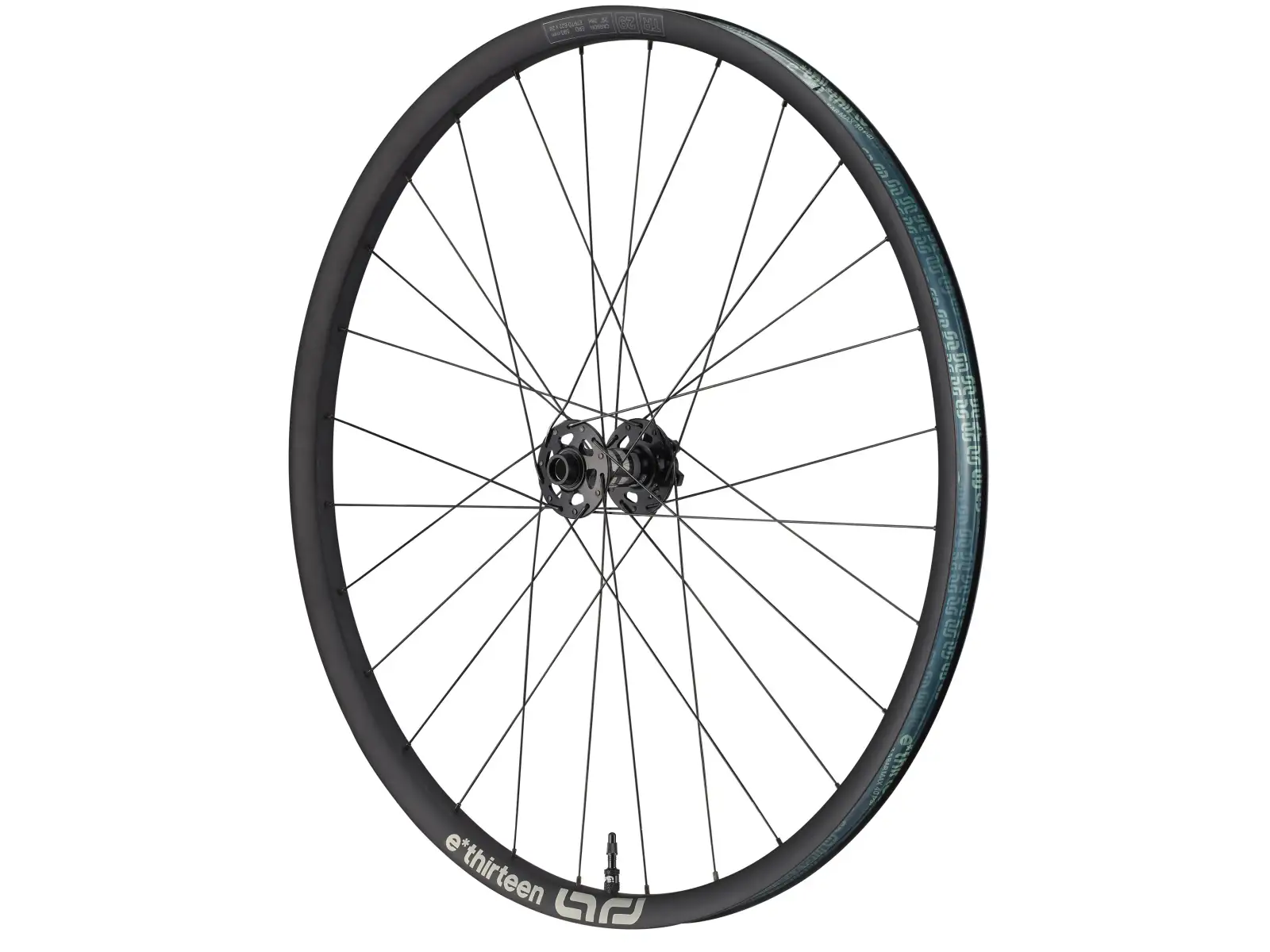 E-13 Optimus Race Carbon Boost 29" front wheel Black