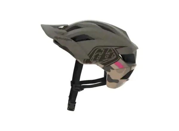 Troy Lee Designs Flowline SE MIPS Badge helmet Tarmac/Oak