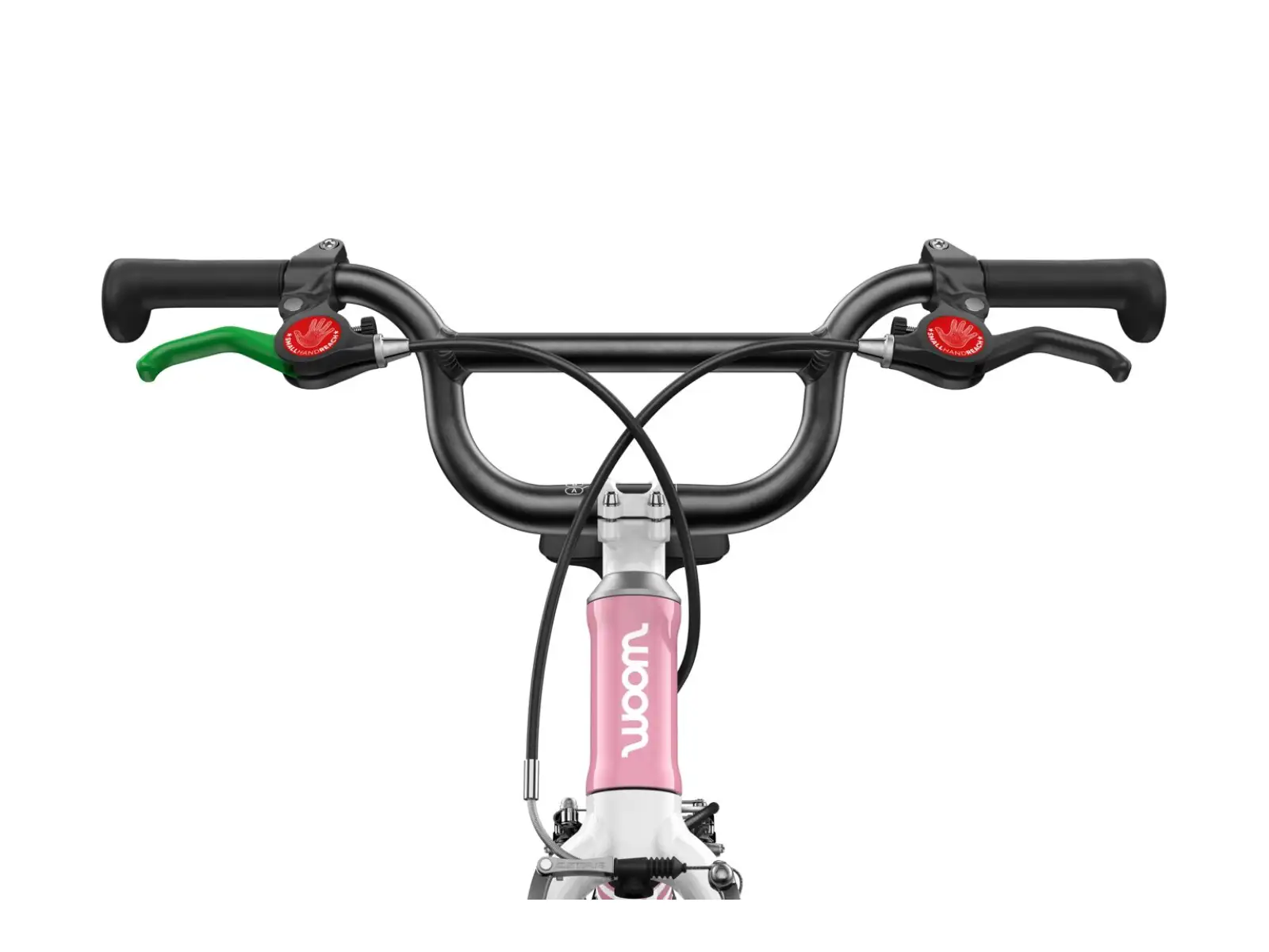 Woom GO 1 Plus children's balance bike 14" color Powder Pink