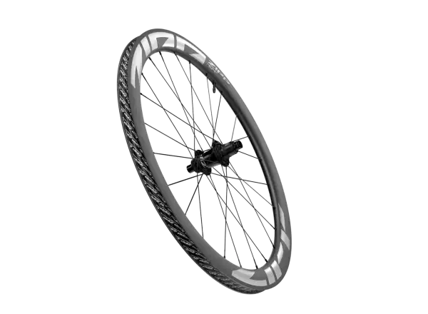 Zipp 404 S Carbon Tubeless CenterLock A1 rear built wheel Sram XDR freehub body white
