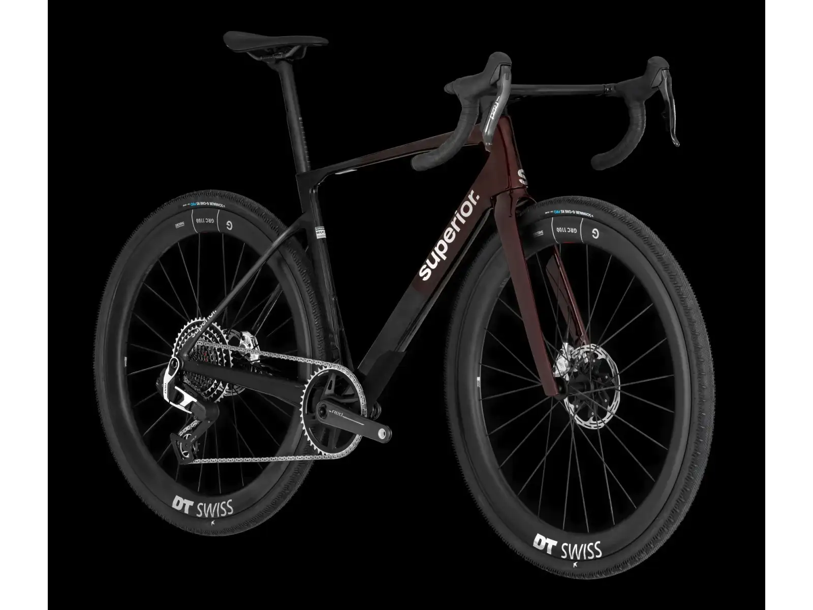 Superior XR 9.9 LTD gravel bike Matte Carbon/Gloss Red
