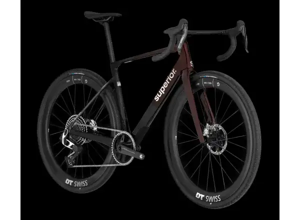 Superior XR 9.9 LTD gravel bike Matte Carbon/Gloss Red