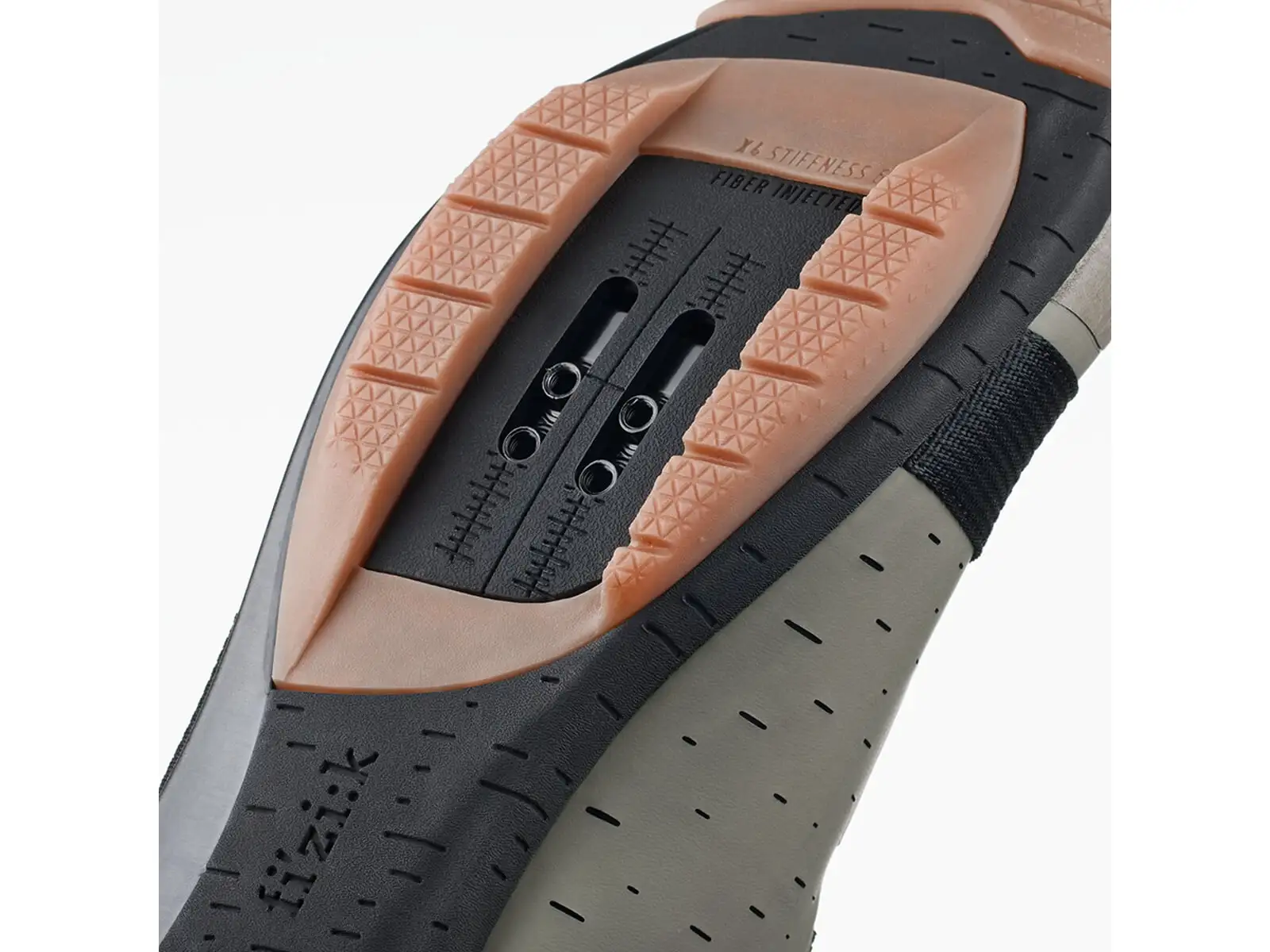 Fizik Terra Powerstrap X4 gravel men's shoes Mud/Caramel