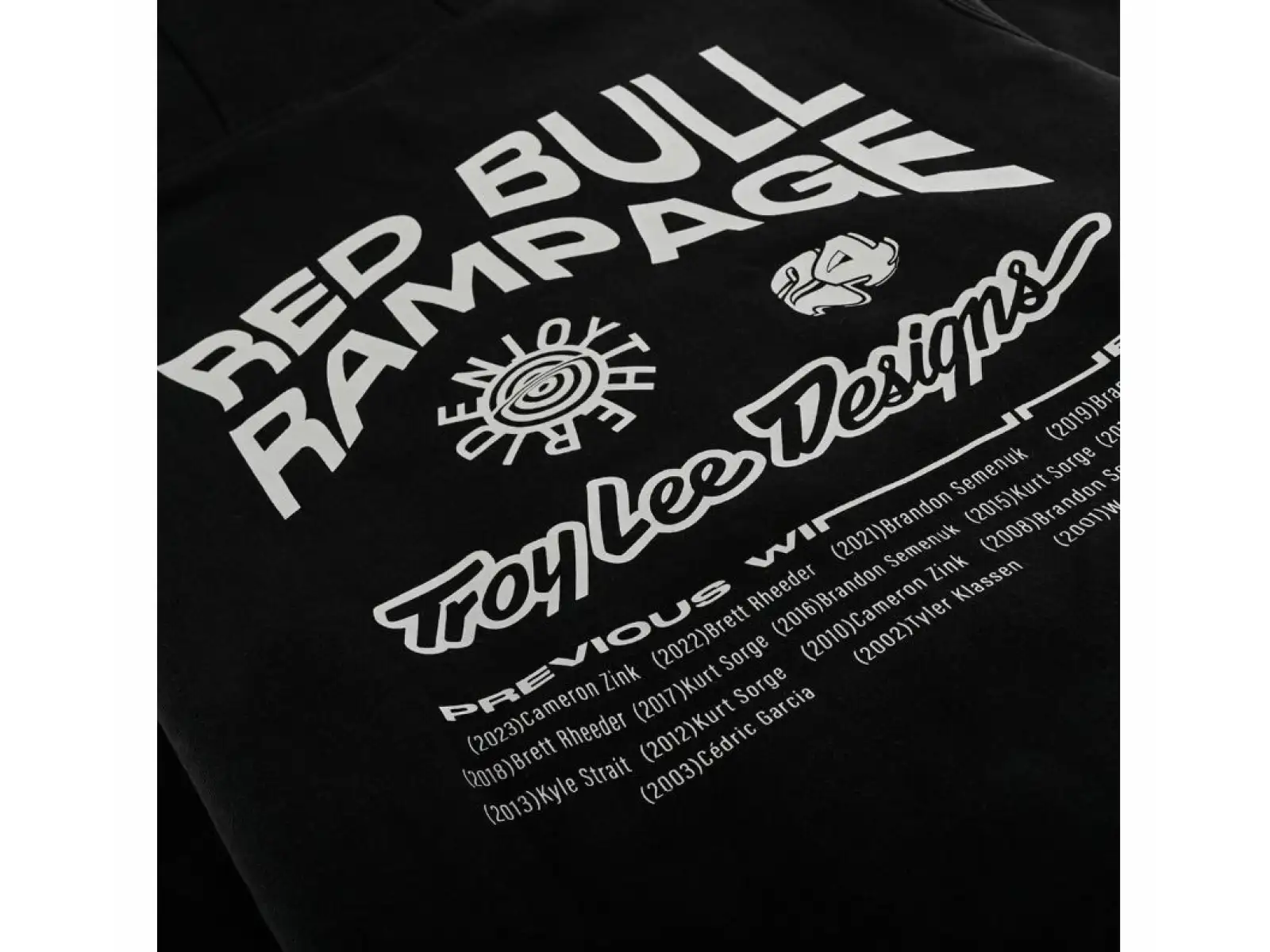 Troy Lee Designs x Red Bull Rampage Mind Melt men's hoodie Black