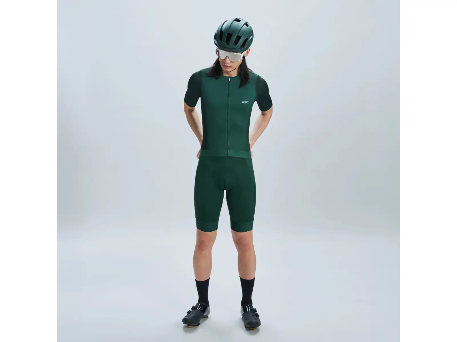 POC Cadence men's jersey short sleeve Pargasite Green
