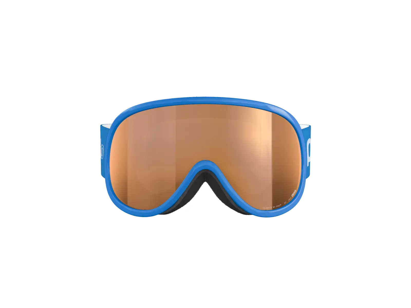POC POCito Retina kids ski goggles Fluorescent Blue/Partly Sunny Light Orange