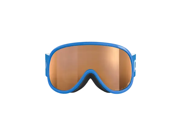POC POCito Retina kids ski goggles Fluorescent Blue/Partly Sunny Light Orange