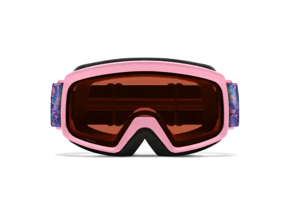Smith Rascal kids ski goggles Bright Pink LoFi Butterfly / RC36
