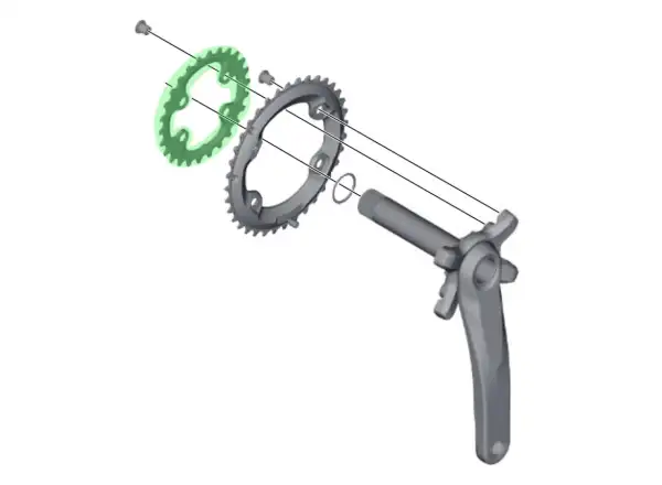 Shimano XT FC-M8000-2 Chainring 28 Teeth