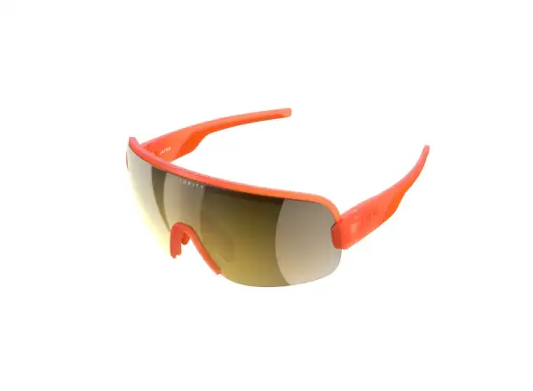 POC Aim glasses Fluorescent Orange Translucent/Violet Gold Mirror