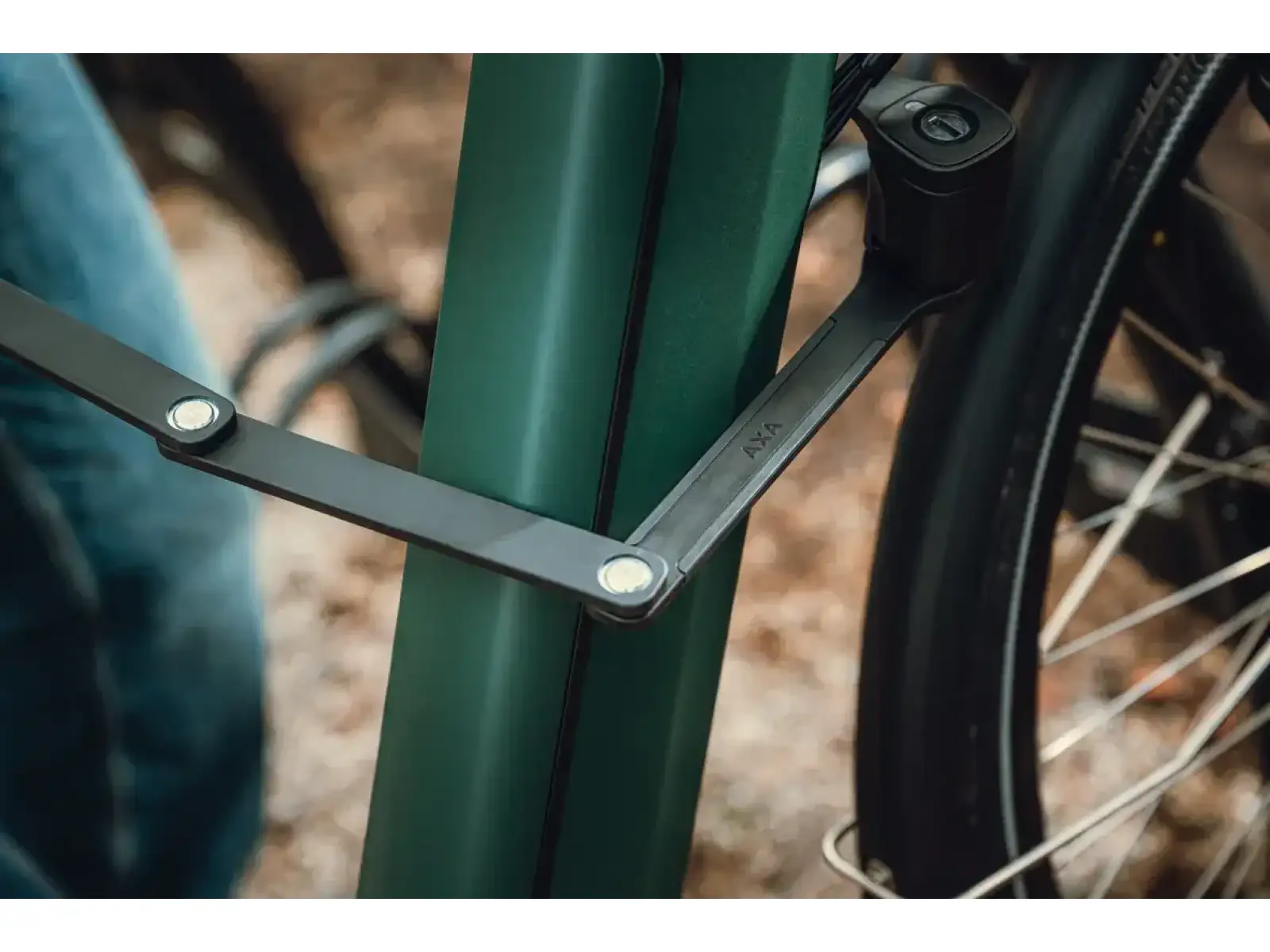AXA folding lock Fold 130 black